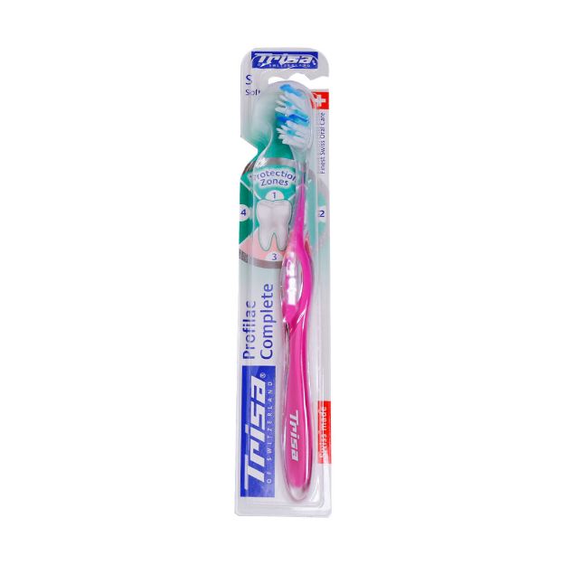 مسواک پروفیلاک کامپیلیت تریزا با برس نرم - Trisa Profilac Complete Soft Tootjbrush