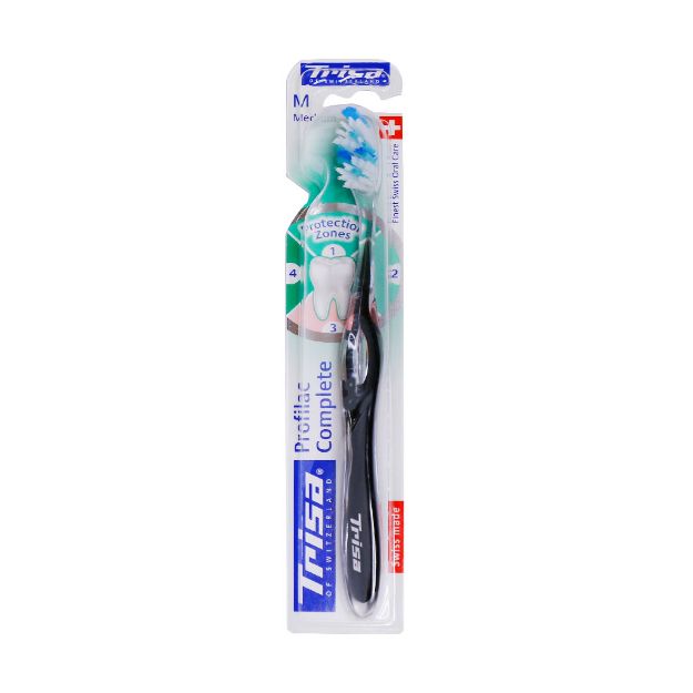 مسواک پروفیلاک کامپیلیت تریزا با برس متوسط - Trisa Profilac complecte MediumToothbrush