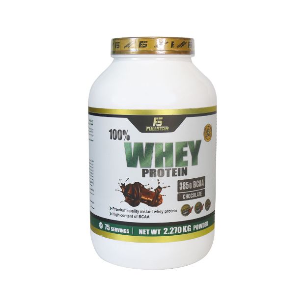 پودر پروتئین وی 100 درصد فول استار با طعم شکلات 2270 کیلوگرم - Full Star Whey Protein Chocolate 2270 Kg Powder