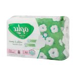 نوار بهداشتی بالدار نیمه ضخیم پنبه ای مولپد سایز بزرگ 9 عدد - Molped Maxi Soft With Cotton Extract 9 Pcs