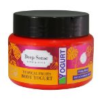 کرم ژل آبرسان بدن دیپ سنس مناسب پوست خشک و معمولی 250 میلی لیتر - Deep Sense Tropical Fruits Body Yogurt 250 ml