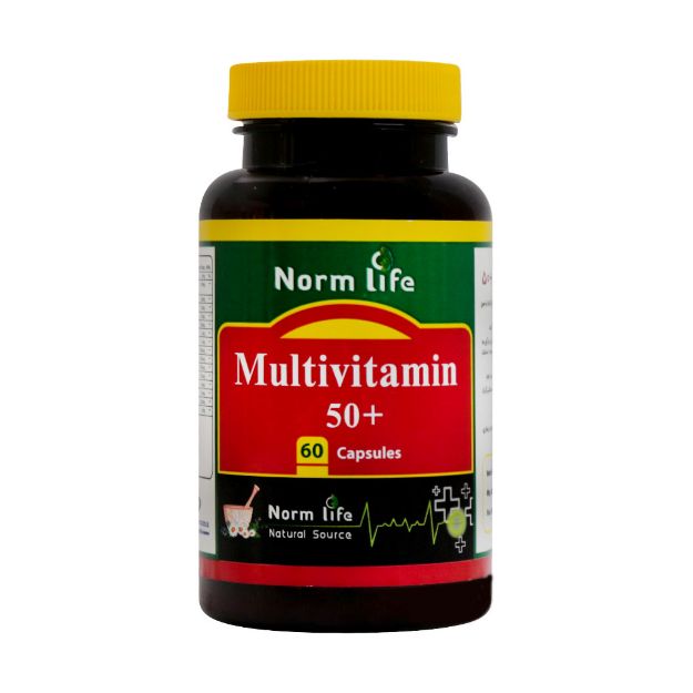 کپسول مولتی ویتامین بالای 50 سال نورم لایف 60 عدد - Norm Life Multivitamin Up 50 Years 60 Caps