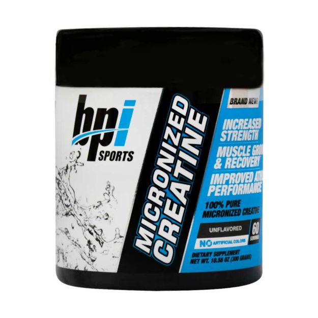 پودر کراتین میکرونایزد بی پی آی اسپورت 300 گرم - BPI Sports Micronized Creatine Powder 300 g