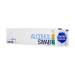 پد الکلی یوتاب حاوی الکل 70 درصد بسته 100 عددی - Youtab 70% Alcohol Swab 100 PCS