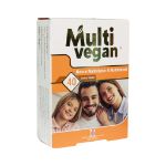 قرص مولتی وگان هولیستیکا 40 عدد - Holistica Multi Vegan 40 Coated Tablets