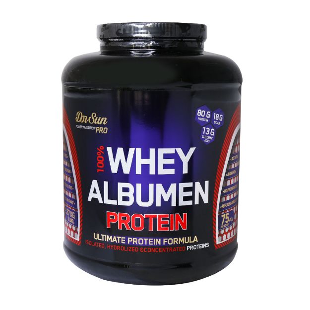 پودر پروتئین وی آلبومن دکتر سان 2270 گرم - Dr Sun Whey Albumen Protein Powder 2270 g