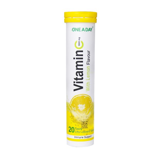 قرص جوشان ویتامین C 1000 میلی گرم وان ا دی 20 عدد - One A Day Vitamin C 1000 mg 20 Effervescent Tablets