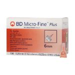 سر سوزن قلم انسولین 6 میلی متر بی دی 100 عدد - BD Micro Fine Plus 6 mm 100 Pcs