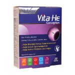 قرص ویتا هی کانسپشن نوتراکس 30 عدد - Nutrax Vita He Conception 30 Tabs