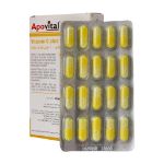 کپسول ویتامین C و زینک آپوویتال 40 عدد - Apovital Vitamin C Plus Zink