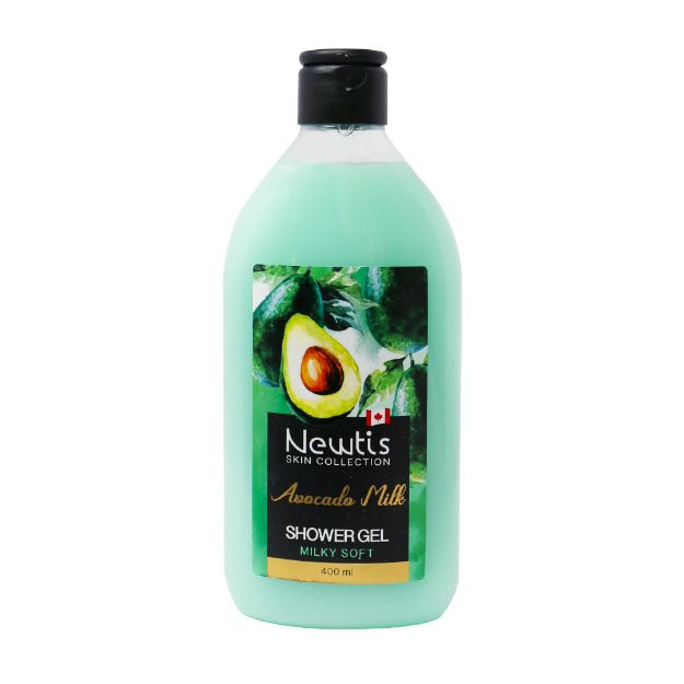 شامپو بدن کرمی آووکادو نیوتیس 400 میلی لیتر - Newtis Shower Gel With Avocado Milk 400ml