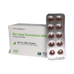 قرص فروس فومارات الحاوی 100 عدد - Alhavi Ferrous Fumarate 100 F.C.Tablets