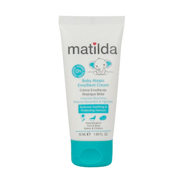 کرم تیوبی مرطوب کننده آتوپیک کودک ماتیلدا 50 میلی لیتر - Matilda Baby Atopic Emollent Cream 50 Ml