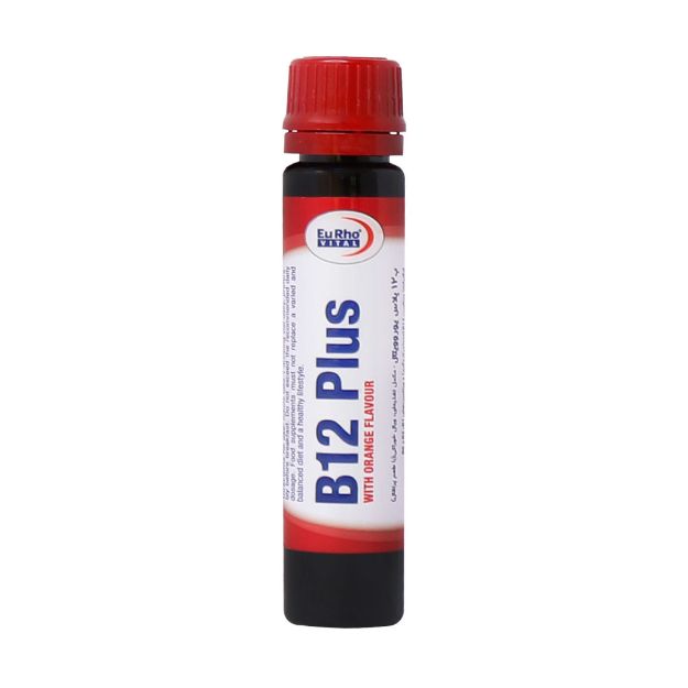 ویال خوراکی ویتامین B12 پلاس یوروویتال 6 عدد - Eurho Vital Vitamin B12 Plus 6 Vials