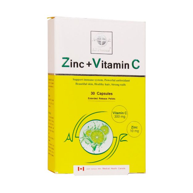 کپسول زینک و ویتامین C آرمان زیست فارمد 30 عدد - Arman Zist Pharmed Zinc and Vitamin C 30 Caps