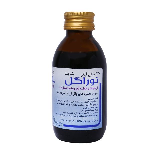 شربت نوراگل گل دارو 120 میلی لیتر - Gol Daru Neurogol Syrup 120 ml