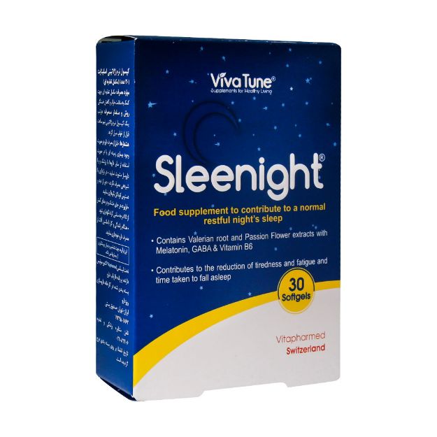 سافت ژل اسلینایت ویواتیون 30 عدد - Vivatune Sleenight 30 Softgels