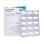 قرص ال کارنیتین 1000 میلی گرم یورویتال 60 عدد - Eurhovital LCarnitin 1000 mg 60 Tabs