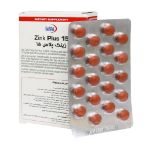 قرص زینک پلاس (15 میلی گرم) یوروویتال ۶۰ عدد - Eurho Vital Zink Plus 15 mg 60 Tabs