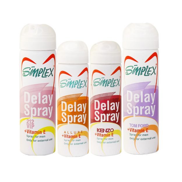 اسپری تاخیری سیمپلکس حاوی ویتامین E - Simplex Delay Spray vitamin E For Men