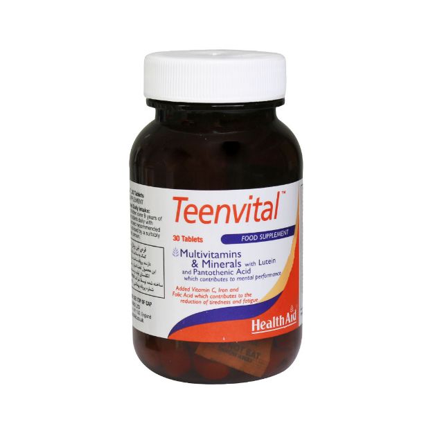 قرص مولتی ویتامین مینرال تین ویتال هلث اید 30 عدد - Health Aid Teenvital 30 Tabs