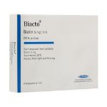 آمپول بیوتین 5 بیاکتو اکتوورکو 6 عدد - Actoverco Biacto 5 Mg Ampoul 6 Pcs