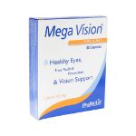 کپسول مگا ویژن لوتئین 40 میلی گرم هلث اید 30 عدد - Health Aid Mega Vision 30 Capsules