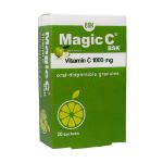 ساشه مجیک ویتامین C 1000 میلی گرم بی اس کی 20 عدد - BSK Magic C 1000 Mg 20 Sachets