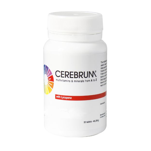 قرص سربروم مولتی ویتامین و مینرال ناتیریس 30 عدد - Natiris Cerebrum Multivitamin And Minerals From A To Z 30 Tabs