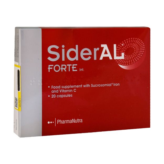 کپسول سیدرال فورت فارمانوترا ۲۰ عددی - PharmaNutra SiderAl Forte 20 Caps