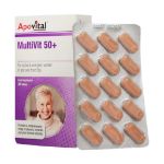 قرص مولتی ویت بالای 50 سال آپوویتال 30 عدد - Apovital Multivit Up 50 Years 30 Tabs