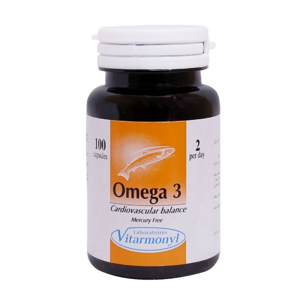 کپسول امگا 3 ویتارمونیل 100 عدد - Vitarmonyl Laboratories Omega 3 Softgel 100 Capsules