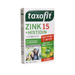 قرص زینک 15 پلاس و هیستیدین تاکسوفیت 40 عدد - Taxofit Zink 15 Plus And Histidin 40 Tablets