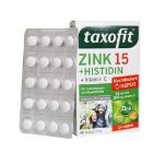 قرص زینک 15 پلاس و هیستیدین تاکسوفیت 40 عدد - Taxofit Zink 15 Plus And Histidin 40 Tablets