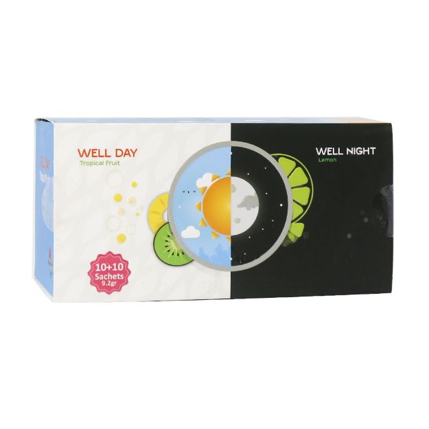 ساشه ول دی ول نایت ویتامین لایف 20 عدد - Vitamin Life Well Day Well Night 20 Sachets