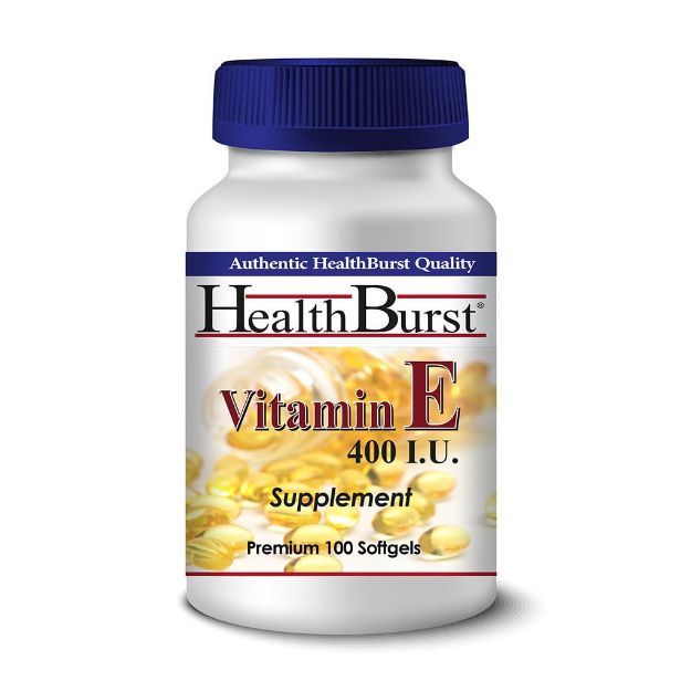 کپسول ژلاتینی ویتامین E 400 واحد هلث برست - Health Burst Vitamin E Softgels