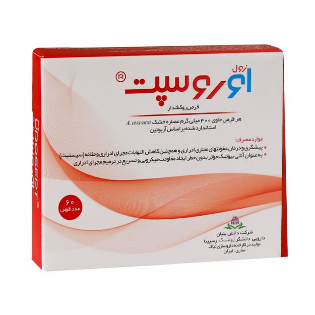 قرص زول اوروسپت زولنگ رسپینا 60 عدد - Zolang Respina Zol Urosept 60 Coated Tablets