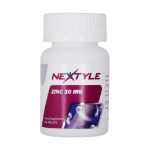 قرص زینک 30 میلی گرم نکستایل 60 عدد - Nextyle Zinc 30 mg 60 Tablets