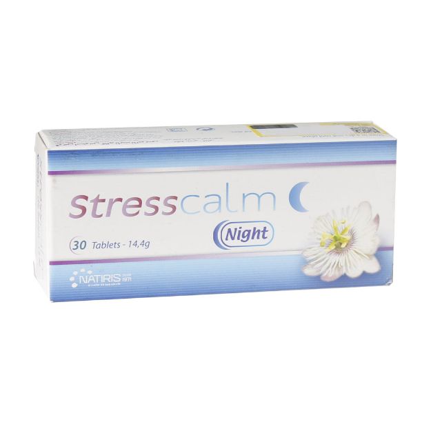 قرص استرس کالم نایت ناتیریس 30 عدد - Natiris Stress Calm Night 30 Tabs