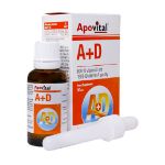 قطره خوراکی ویتامین آ+د آپوویتال 30 میلی لیتر - Apovital Vitamin A And D Oral Drops 30 ml