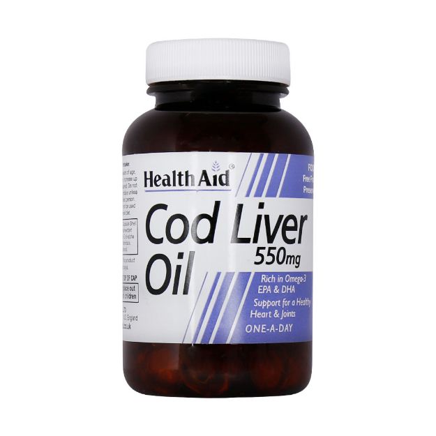 کپسول روغن ماهی کاد لیور اویل هلث اید 90 عدد - Health Aid Cod Liver Oil 90 Caps