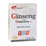 کپسول جینسینگ گوارانا اس تی پی فارما 30 عدد - STP Pharma Ginseng With Guarana 30 Caps