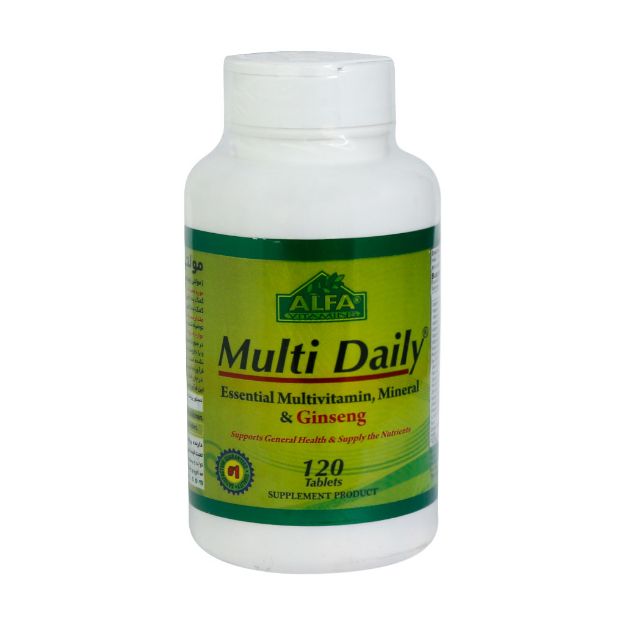 کپسول مولتی دیلی آلفا ویتامینز - Alfa Vitamins Multi Daily 120 Caps