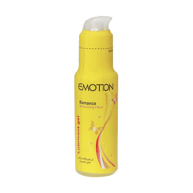 ژل  زرد روان کننده ایموشن ۷۵ میلی لیتر - Emotion Romance Lubricant Yellow Gel For women 75 ml