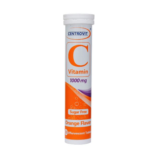 قرص جوشان ویتامین C 1000 میلی گرم سنتروویت - Centrovit Vitamin C 1000 mg Effervescent Tablets