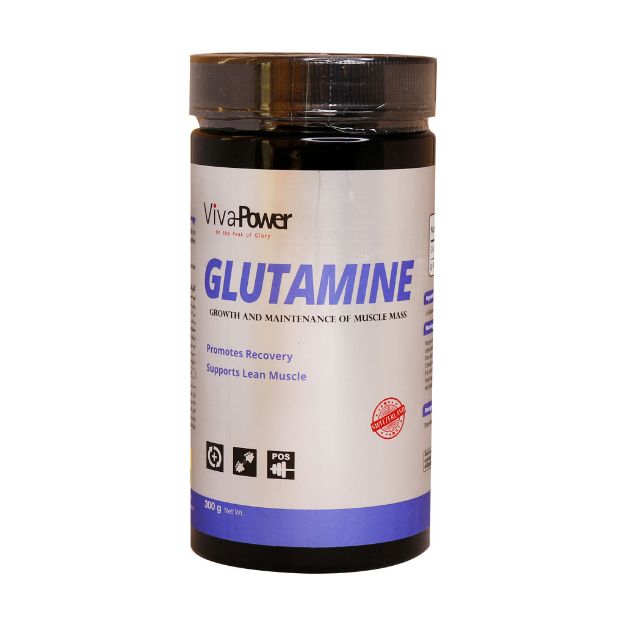 پودر گلوتامین ویوا پاور 300 گرم - Viva Power Glutamine powder 300 g