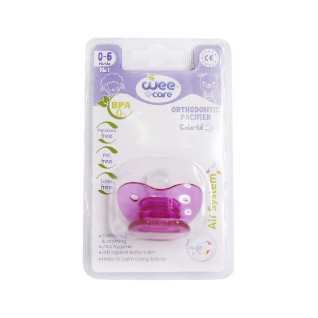 پستانک ارتودنسی کد 107 وی کر - Weecare Orthodontic Pacifier Code 107