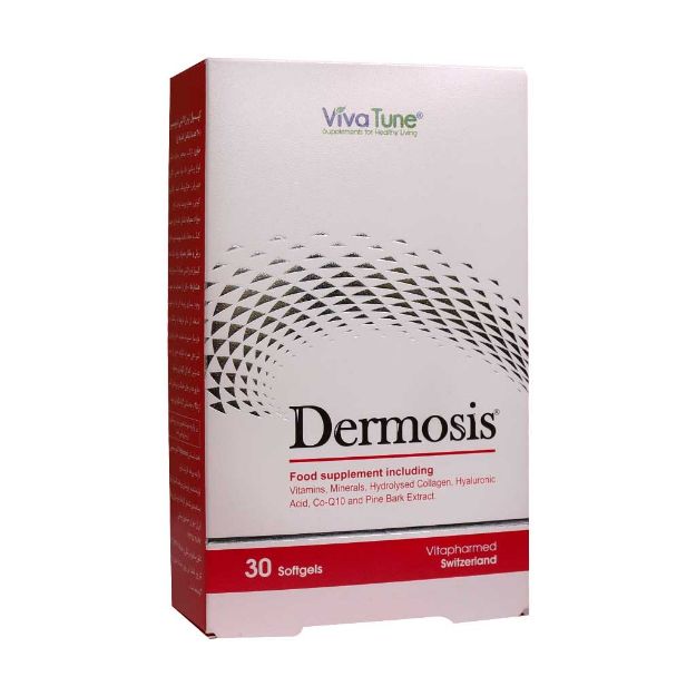 سافت ژل درموسیس ویواتیون 30 عدد - Vivatune Dermosis 30 Softgels