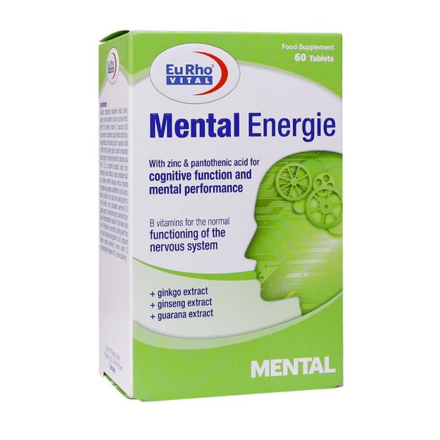 قرص منتال انرژی یوروویتال 60 عدد - Eurho Vital Mental Energie 60 Tabs