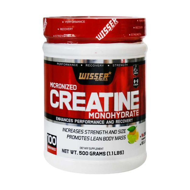 پودر کراتین مونوهیدرات ویثر 500 گرم - Wisser Creatin Monohydrate 500 g